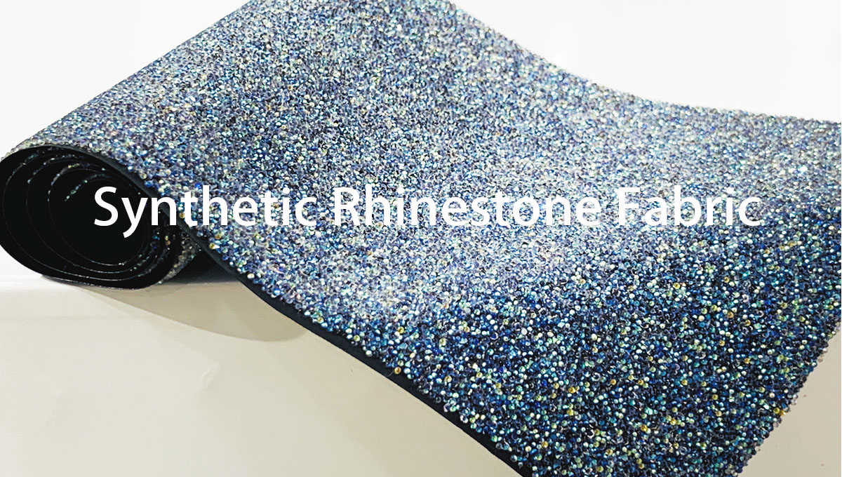 Synthetic Rhinesyone Fabric